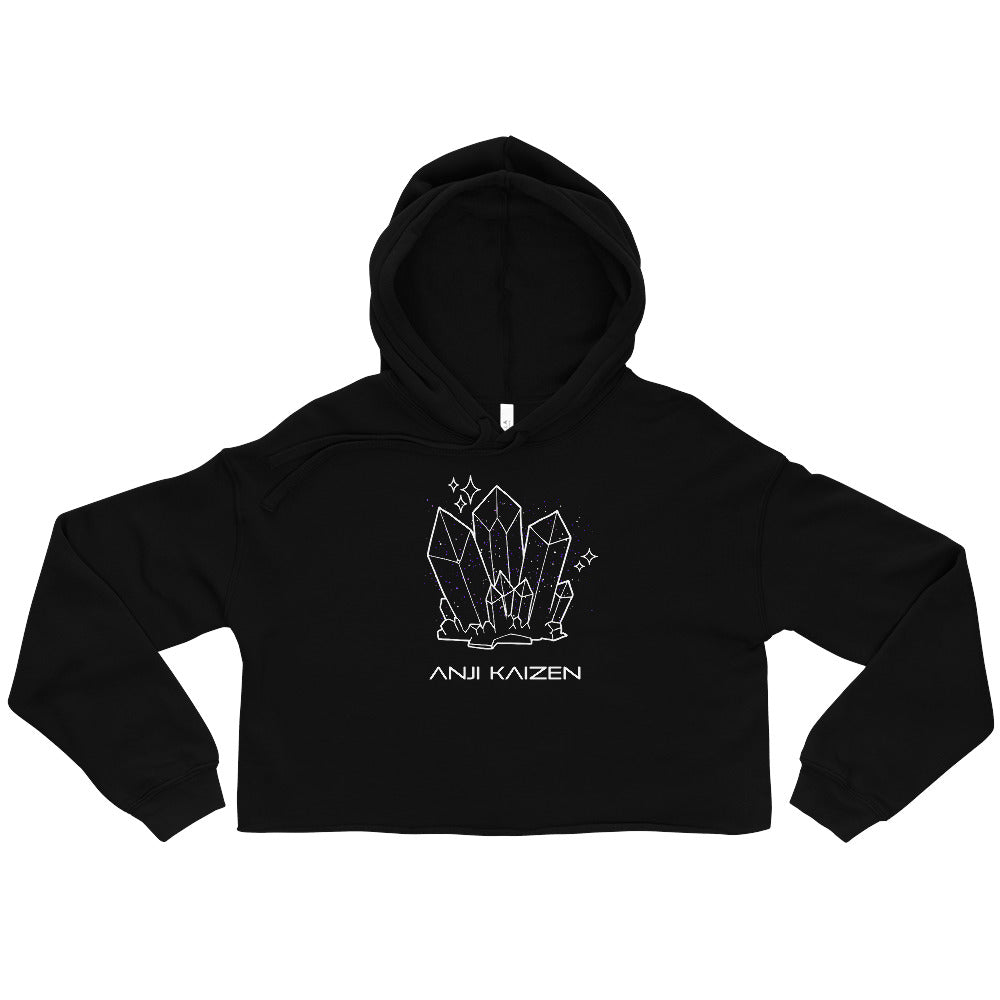 Crystals - Cropped Hoodie