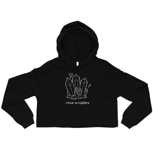 Crystals - Cropped Hoodie